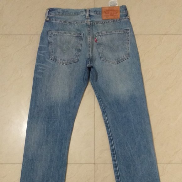 Original 501 Levi's selvedge denim Jeans - Picture 7 of 16